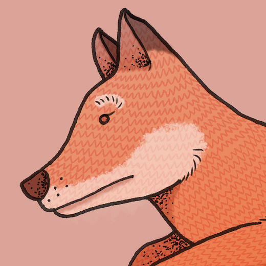 Fox Tattoo Detail