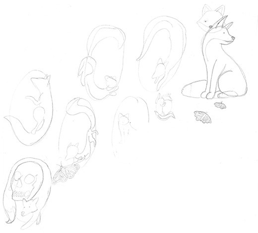 Fox Tattoo Process