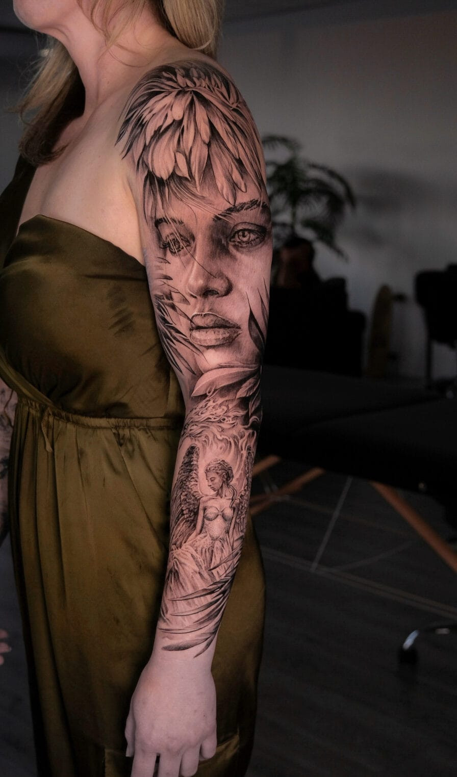 XXL Outer Arm Sleeve Tattoo Cost