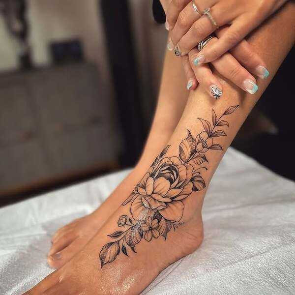 Placement ideas for foot tattoos