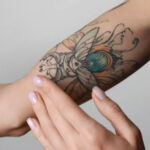 Inner bicep tattoo pain