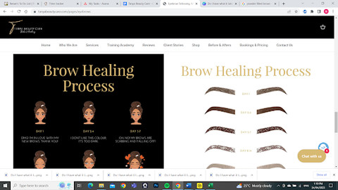 Eyebrow tattoo healing stages for optimal results