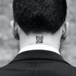 QR Code Tattoo on Wrist