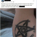 Carmex is good for tattoos