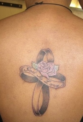 arm flower tattoo
