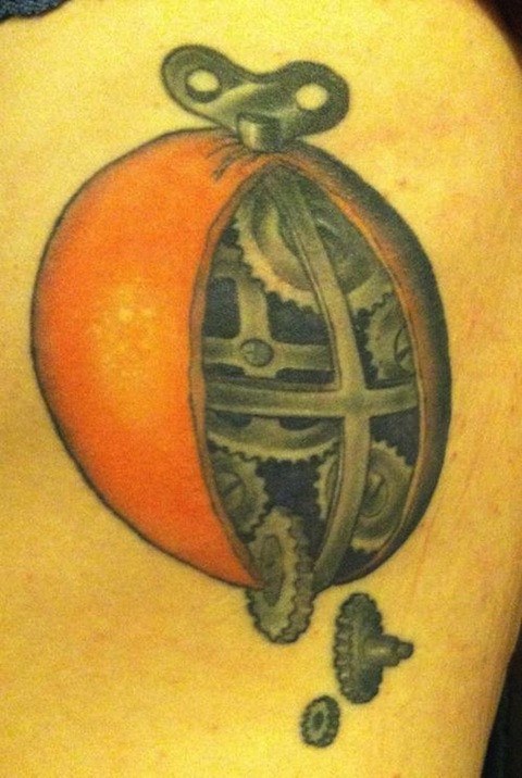 A Clockwork Orange tattoo as a source of inspiration