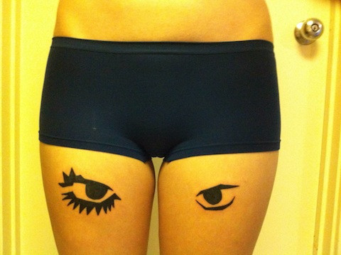 clockwork orange tattoo depicting themes of free will
