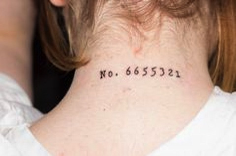 A Clockwork Orange tattoo sparking conversations