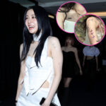 Yunjin's temporary tattoo sleeve at Weverse Con