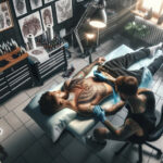 Crazy tattoo place in Krakow