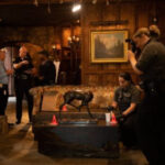 women and detective in crime scene investigation