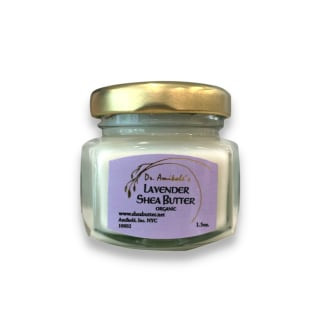 Amikole's Shea Butter Lavender offers healing with a soothing lavender scent in an organic formula.
