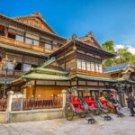 Dogo Onsen bathhouse in Ehime Prefecture – one of the oldest in Japan.