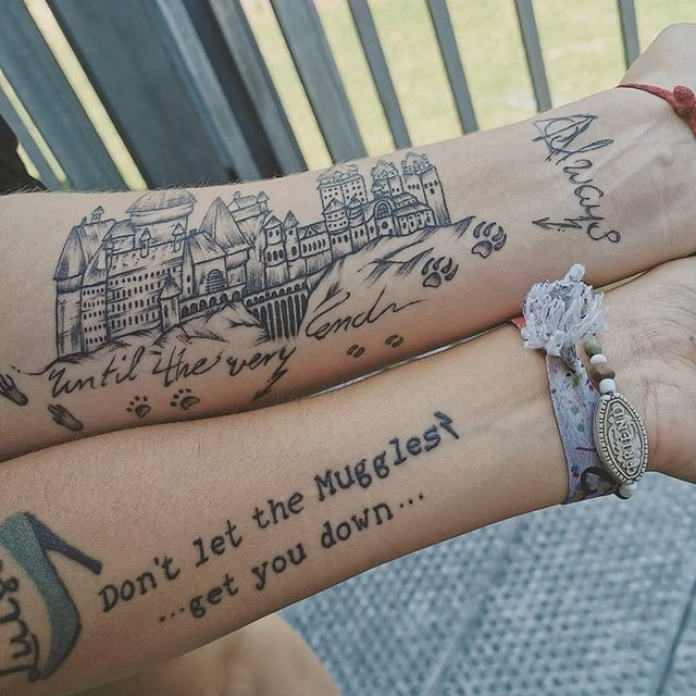 Dont Let the Muggles Get You Down Tattoo