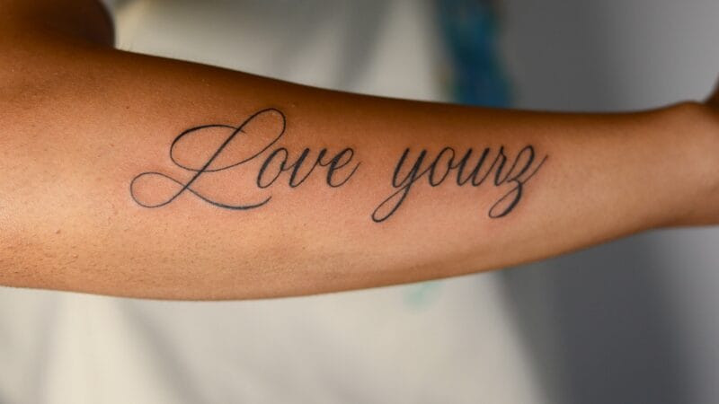 Cost of Medium Script Tattoo
