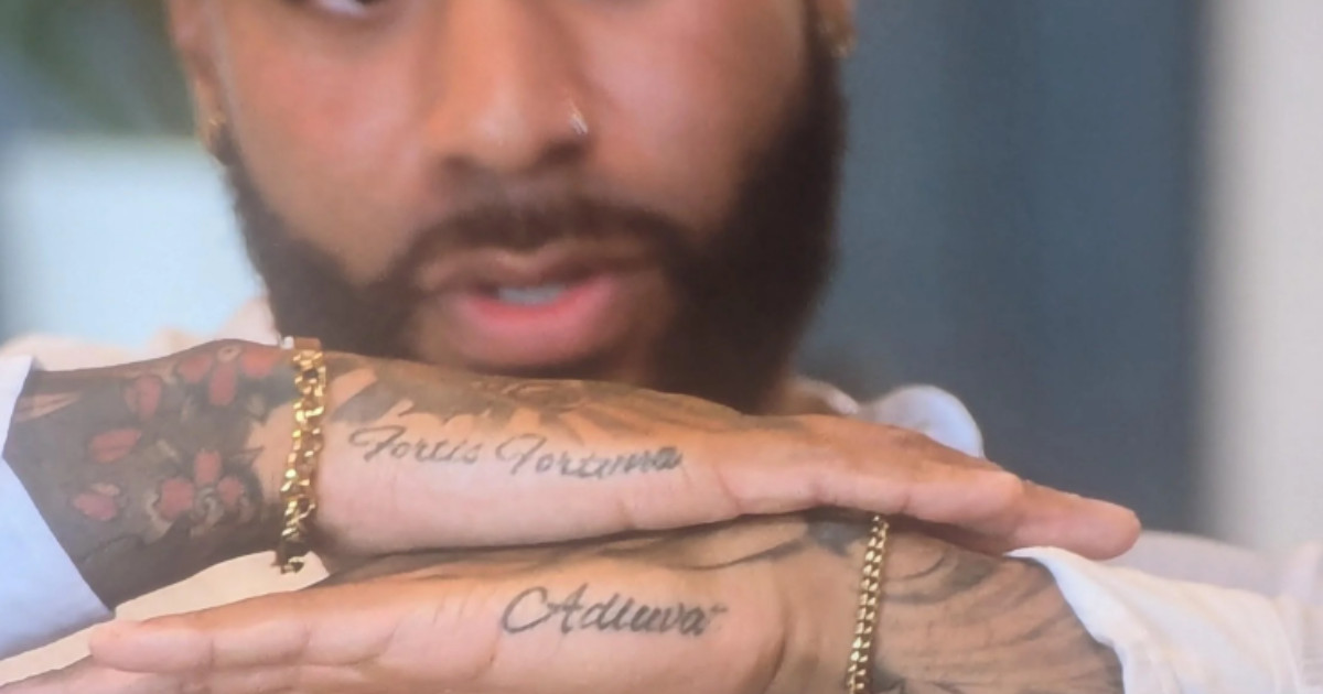 Nick's "No Regerts" Tattoo