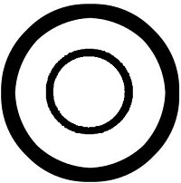 Minimalist two-line tattoo design illustrating duality and simplicity