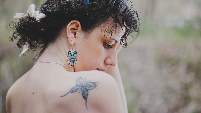 Placement options for butterfly tattoos: shoulder, wrist, back, ankle