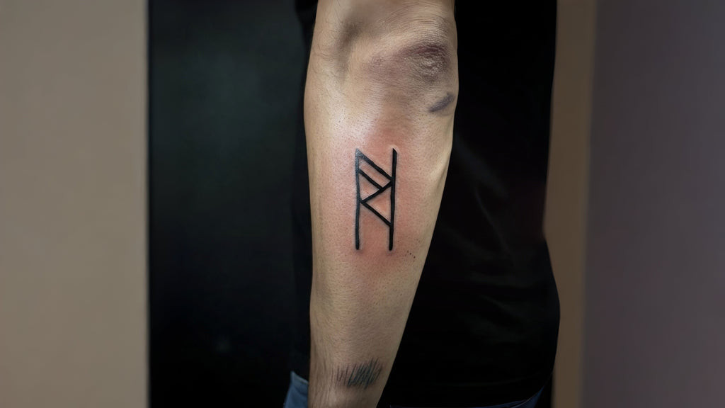 Inaccurate Single Runes Tattoo