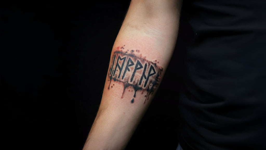 Embarrassing Misspelled Runes Tattoo