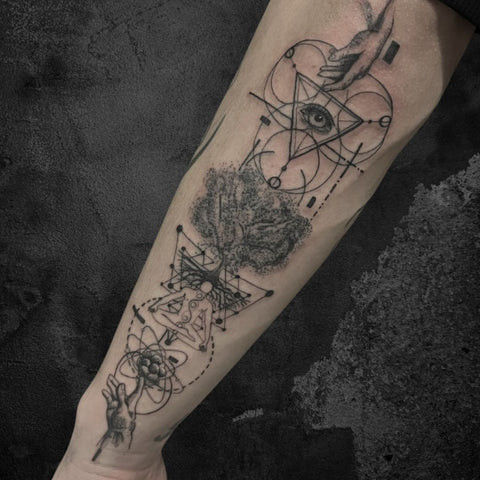 Geometric Tattoo Style Different Tattoo Styles