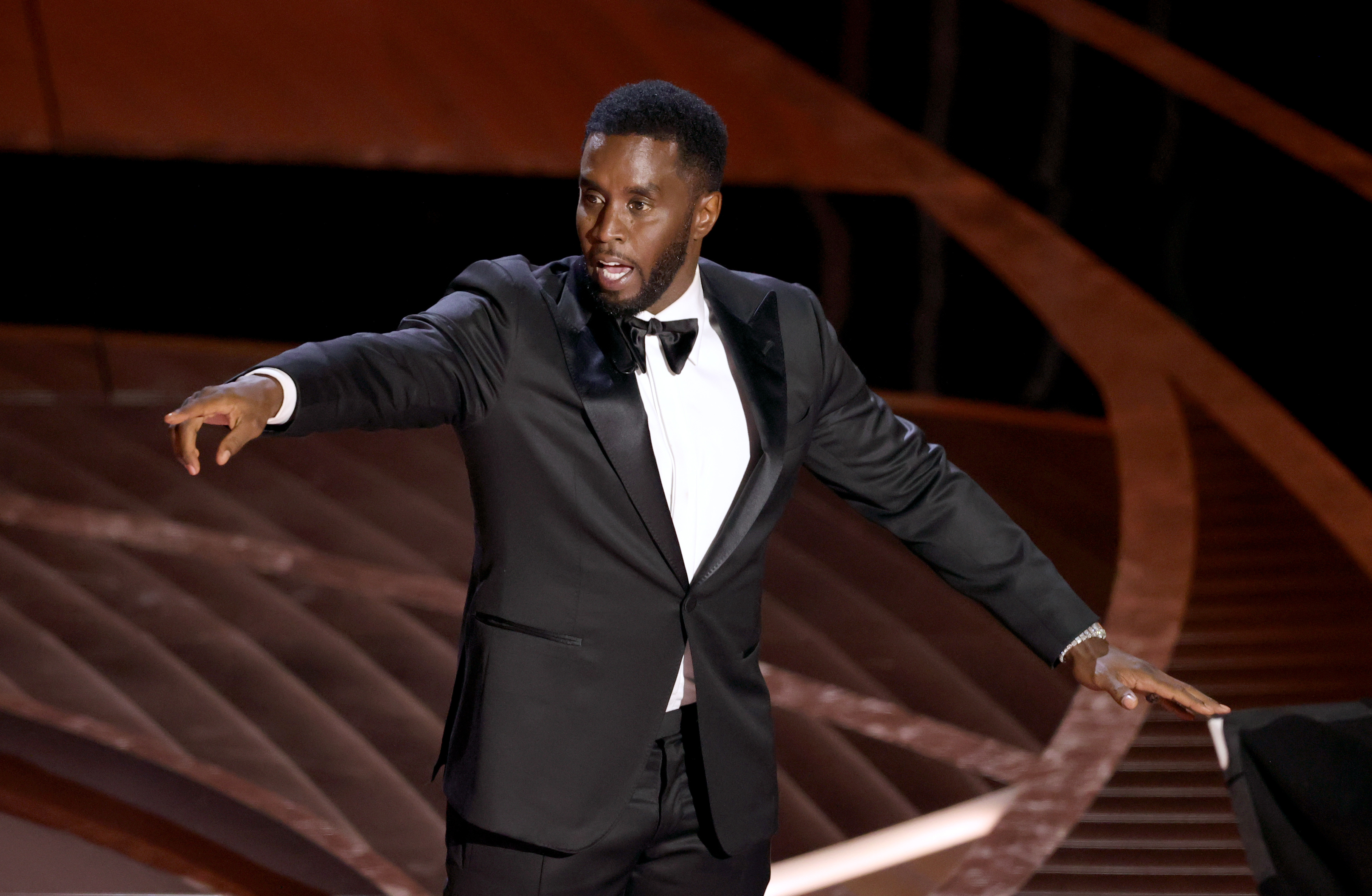 Diddy Speaking On Stage