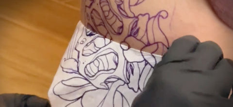 Tattoo stencil application