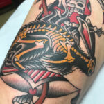 Fresh Tattoo with Redness