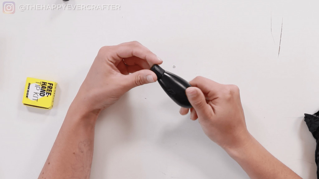 Choosing the Inkbox Freehand Ink Tip