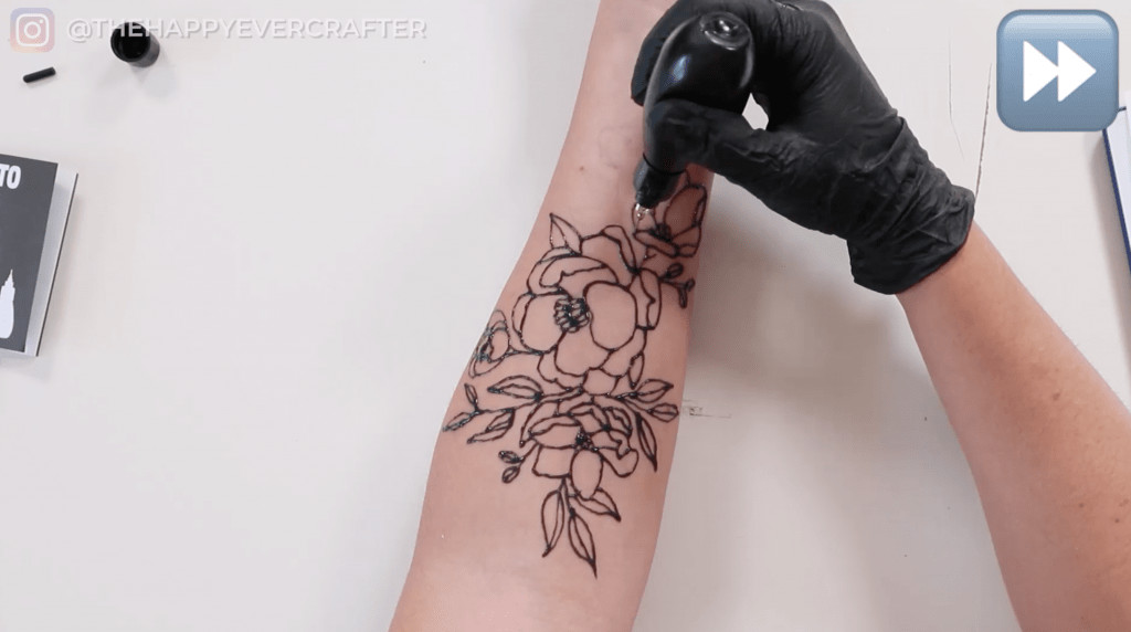 Adding Details to the Inkbox Tattoo