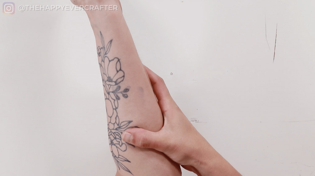 Ink on Hands from Inkbox Application