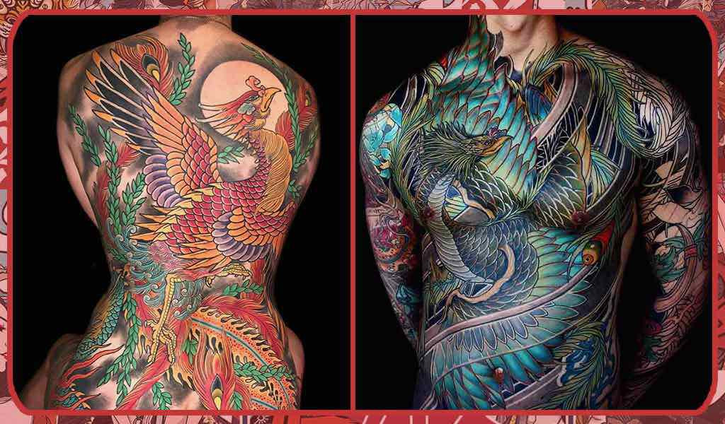Japanese phoenix tattoo