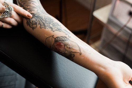 Bandaging the Tattoo
