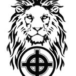 Celtic cross tattoo with animals, a unique design representing Celtic mythology