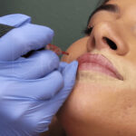 Lip Tattoo Session