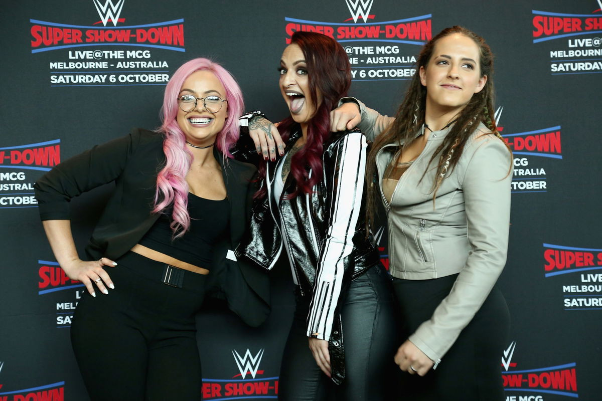 Riott Squad pose for photos