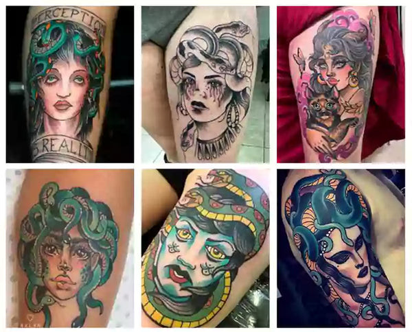 Medusa tattoo design