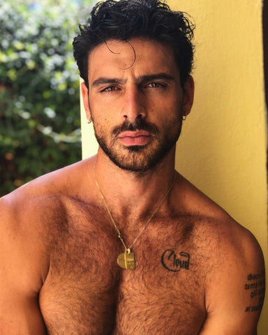 Michele Morrone Small Chest Tattoo