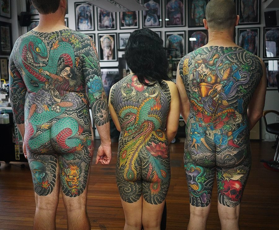 Edo Period tattoo transition