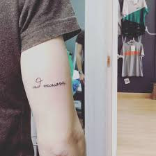 Ad Maiora Tattoo is translated literally as “Towards greater things.”