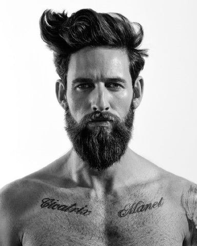 Name Tattoo on the Chest