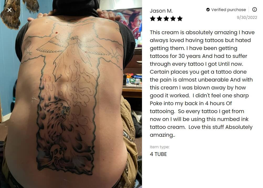 Numbed Ink Customer Review