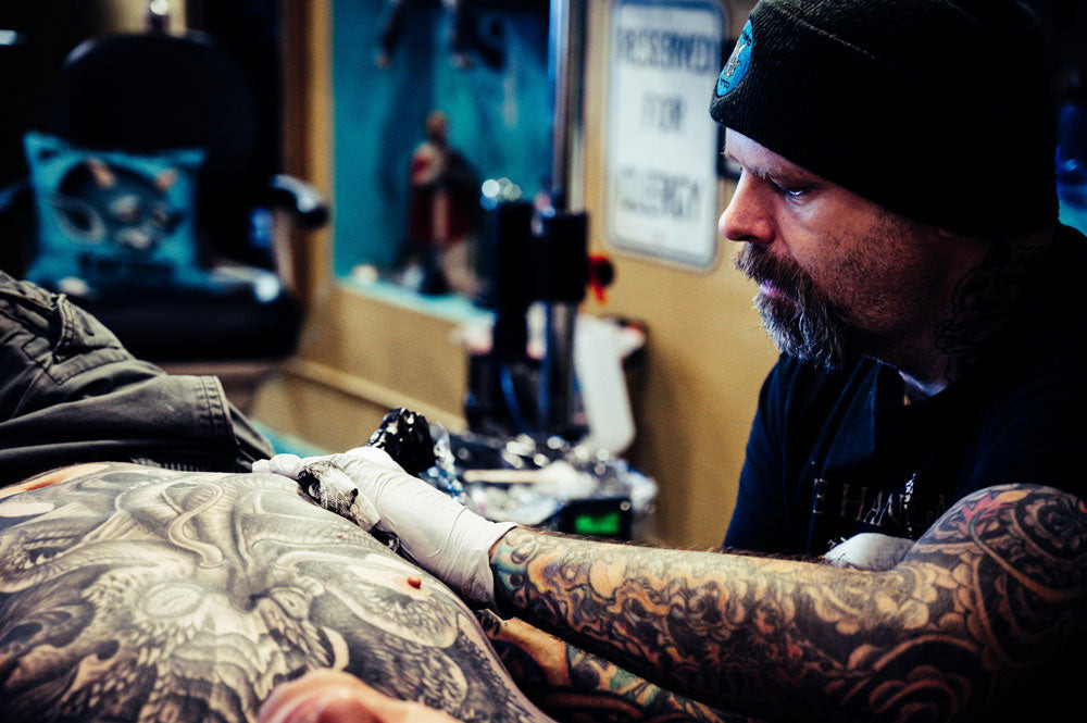 Being Tattooed