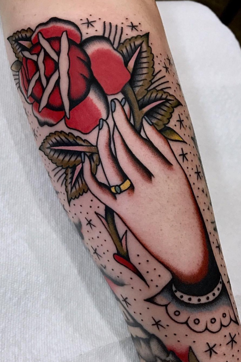 Rose Traditional Tattoo