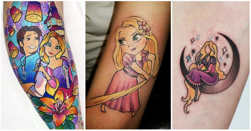 Rapunzel tattoo ideas