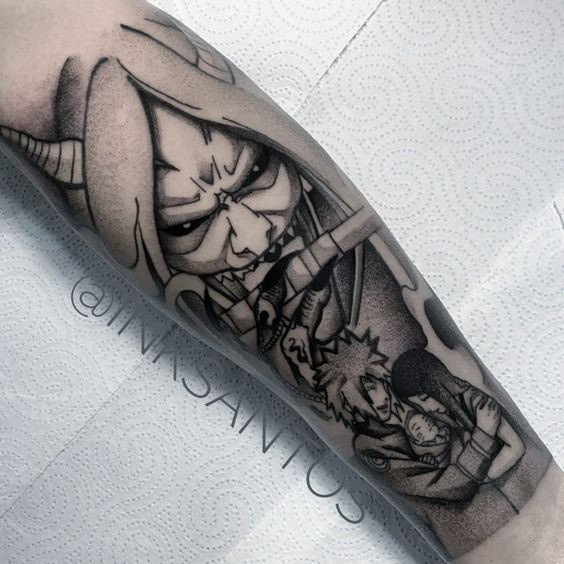 Reaper Death Seal Tattoo Idea 6