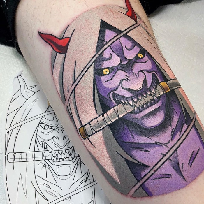 Reaper Death Seal Tattoo Idea 10