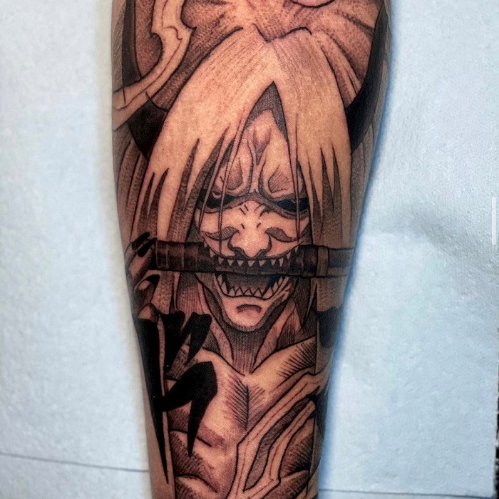 Reaper Death Seal Tattoo Idea 18