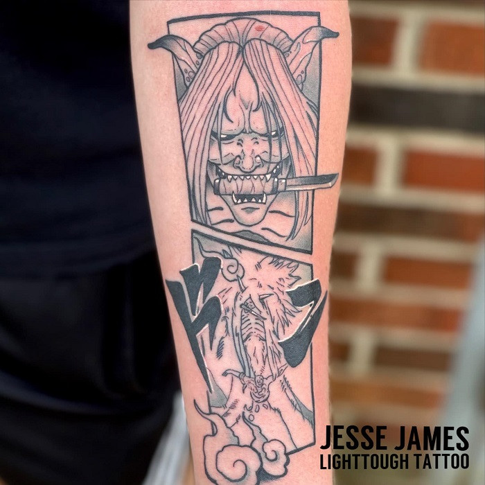Reaper Death Seal Tattoo Idea 20