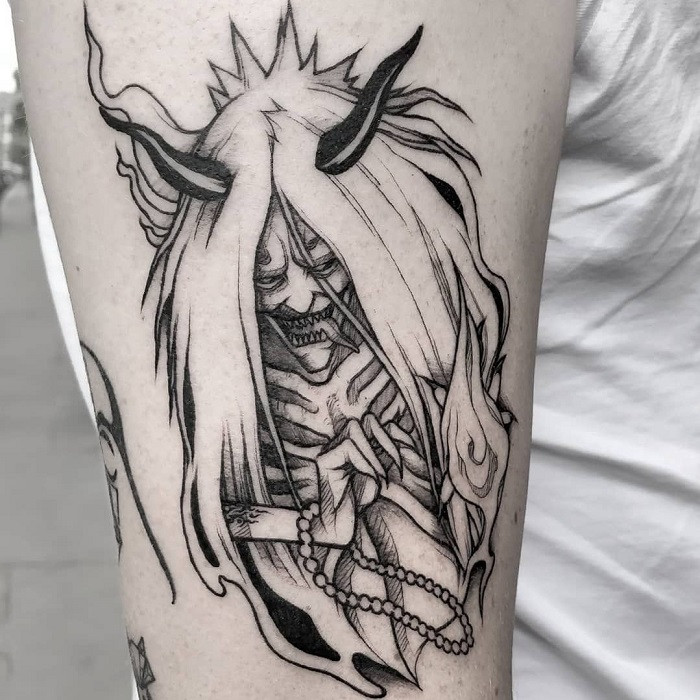 Forearm Placement for Reaper Death Seal Tattoo